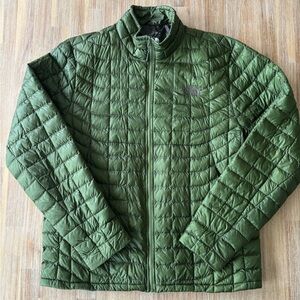 THE NORTH FACE THERMOBALL FULL ZIP JACKET MEN'S WODLAND GREEN